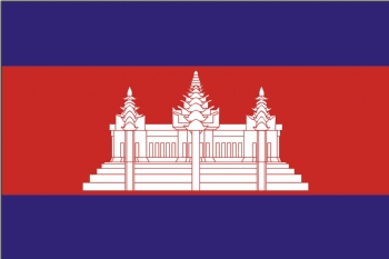 Cambodian flag