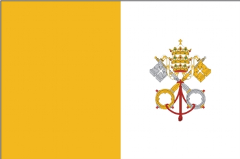 The flag of the Vatican