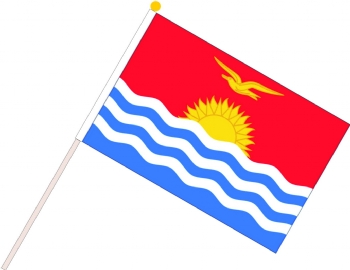 Kiribati hand flag