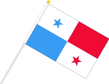 Panamanian flag waving